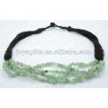 Colar de pedras preciosas verde Aventurine Chip